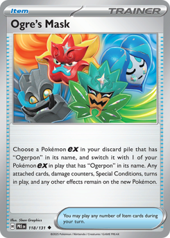 Ogre's Mask #118 Prismatic Evolutions
