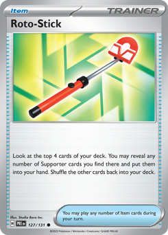 Roto-Stick #127 Prismatic Evolutions