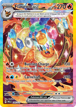 Flareon ex #146 Prismatic Evolutions