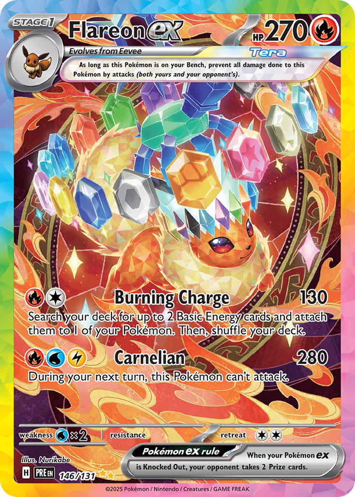 Flareon ex #146 Prismatic Evolutions