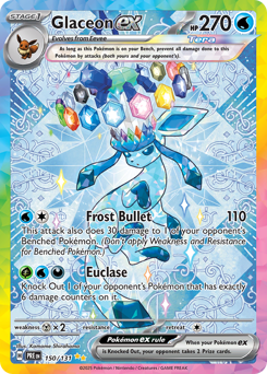 Glaceon ex #150 Prismatic Evolutions