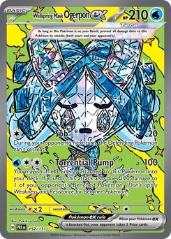Wellspring Mask Ogerpon ex #152 Prismatic Evolutions