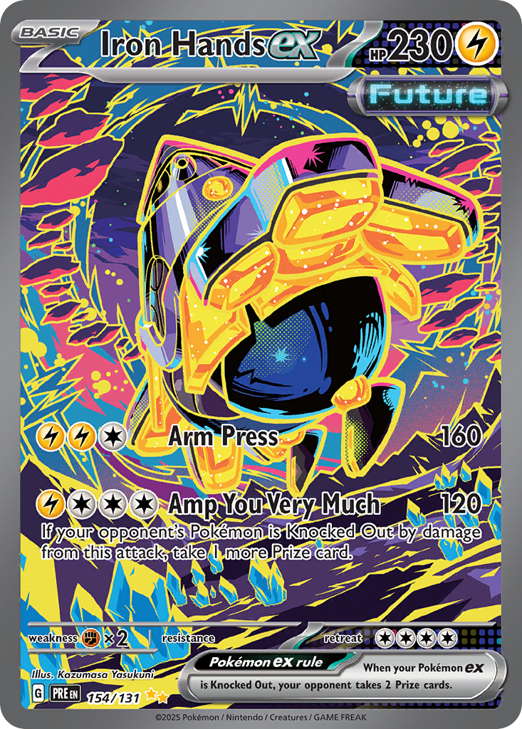 Iron Hands ex #154 Prismatic Evolutions