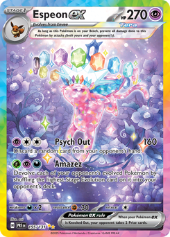 Espeon ex #155 Prismatic Evolutions