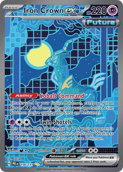 Iron Crown ex #158 Prismatic Evolutions