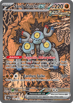 Sandy Shocks ex #159 Prismatic Evolutions