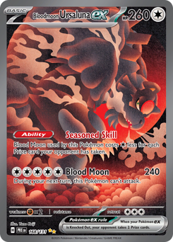 Bloodmoon Ursaluna ex #168 Prismatic Evolutions