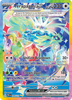 Terapagos ex #169 Prismatic Evolutions