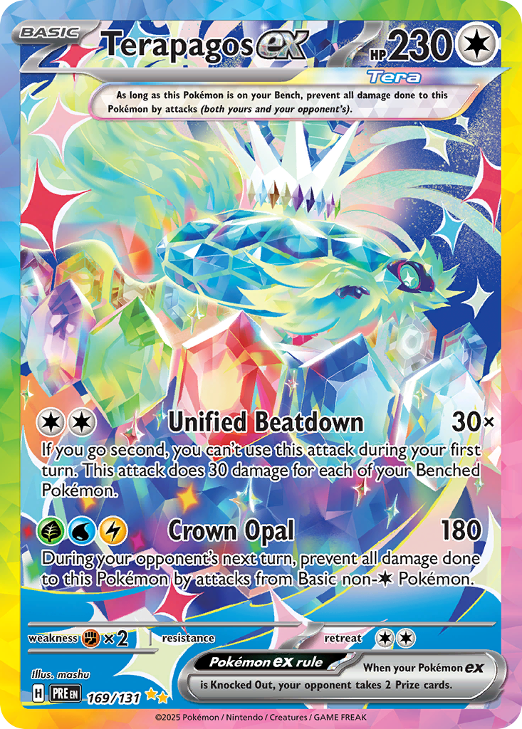 Terapagos ex #169 Prismatic Evolutions