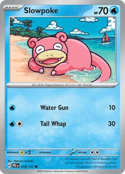 Slowpoke #18 Prismatic Evolutions