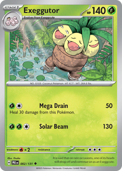 Exeggutor #2 Prismatic Evolutions