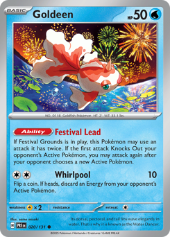 Goldeen #20 Prismatic Evolutions