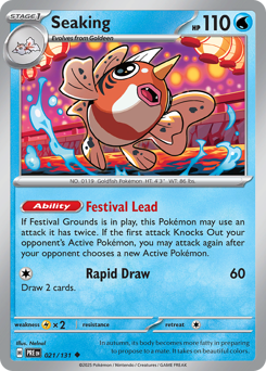Seaking #21 Prismatic Evolutions