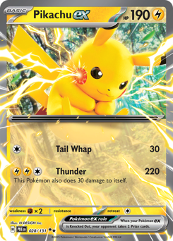 Pikachu ex #28 PSA 10