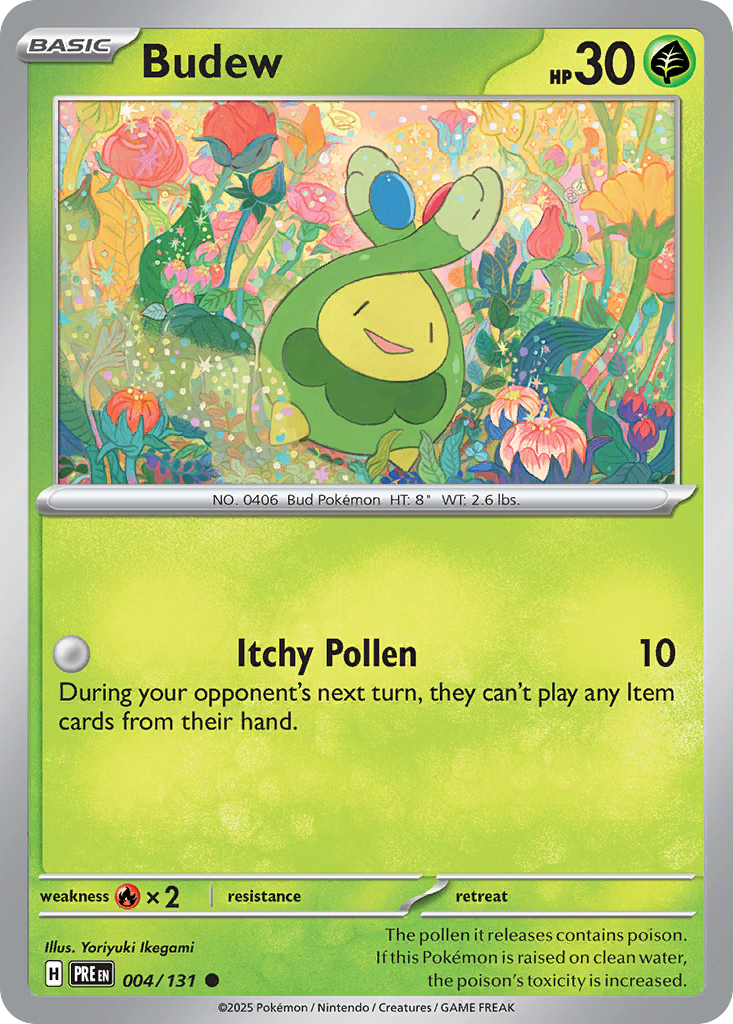 Budew #4 Prismatic Evolutions