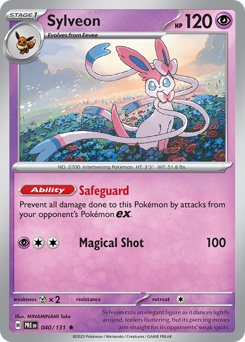 Sylveon #40 Prismatic Evolutions