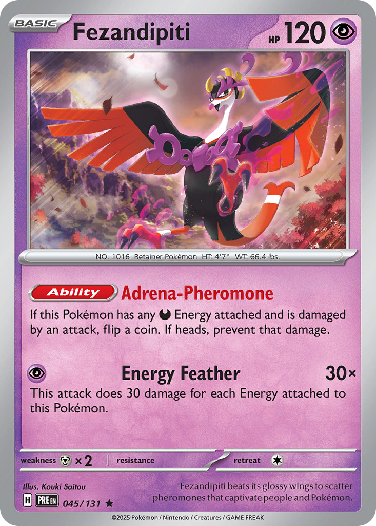 Fezandipiti #45 Prismatic Evolutions