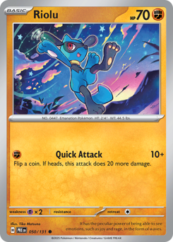Riolu #50 Prismatic Evolutions
