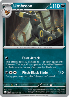 Umbreon #59 Prismatic Evolutions