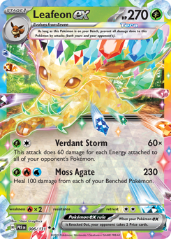 Leafeon ex #6 PSA 10