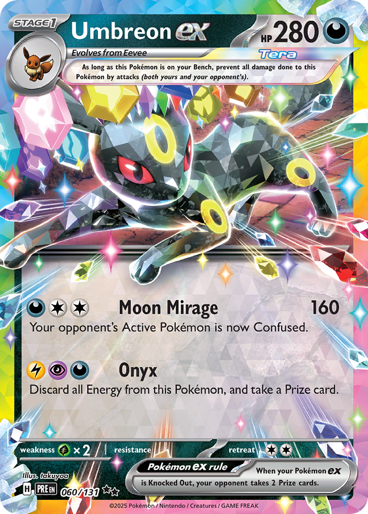 Umbreon ex #60 Prismatic Evolutions