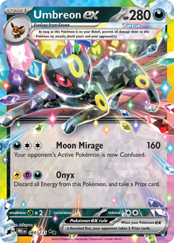 Umbreon ex #60 Prismatic Evolutions