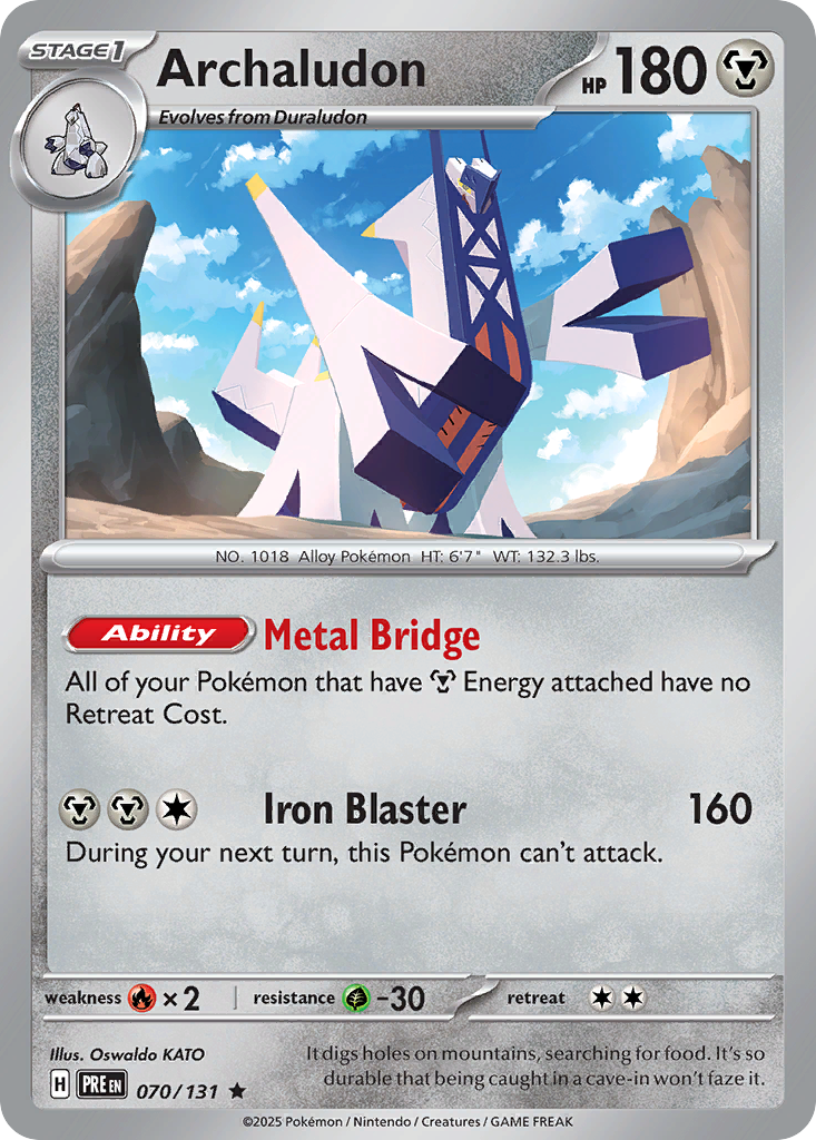 Archaludon #70 Prismatic Evolutions