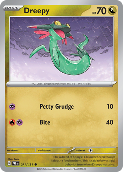 Dreepy Prismatic Evolutions #71