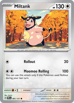 Miltank #81 Prismatic Evolutions