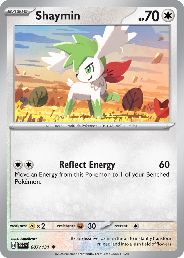 Shaymin #87 Prismatic Evolutions