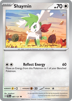 Shaymin #87 Prismatic Evolutions