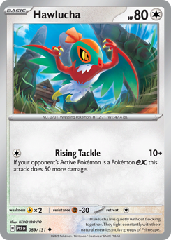 Hawlucha #89 Prismatic Evolutions