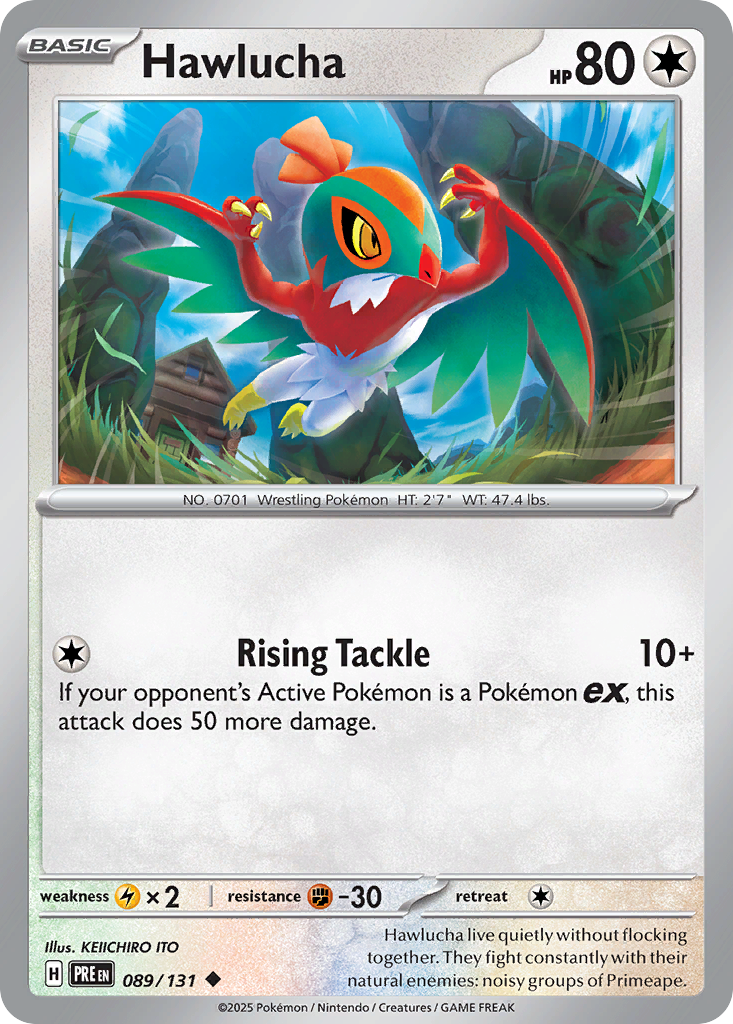 Hawlucha #89 Prismatic Evolutions