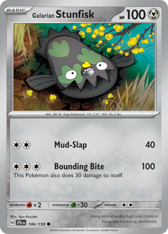 Galarian Stunfisk #106 Journey Together