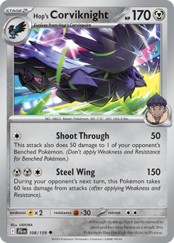 Hop's Corviknight #108 Journey Together
