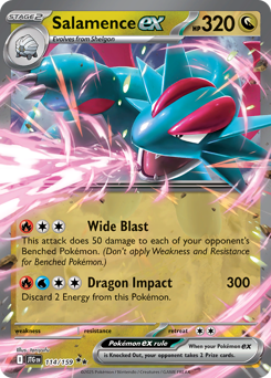 Salamence ex #114 Journey Together
