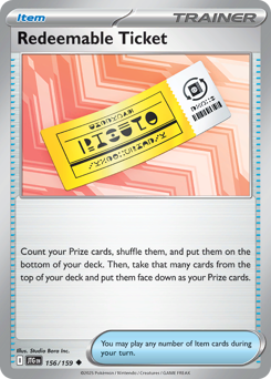 Redeemable Ticket #156 Journey Together
