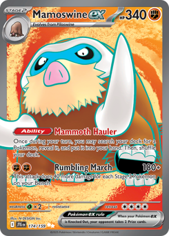 Mamoswine ex #174 Journey Together