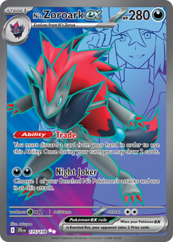 N's Zoroark ex #175 Journey Together