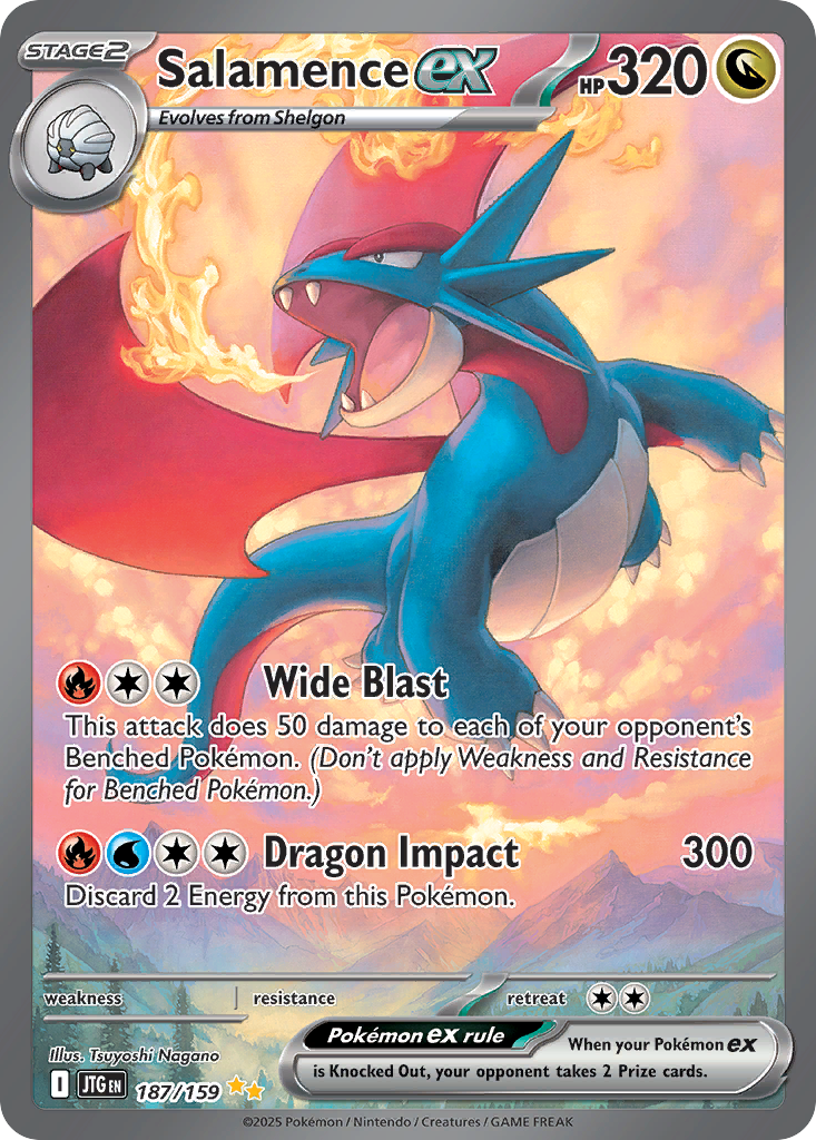 Salamence ex #187 Journey Together