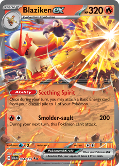 Blaziken ex #24 Journey Together