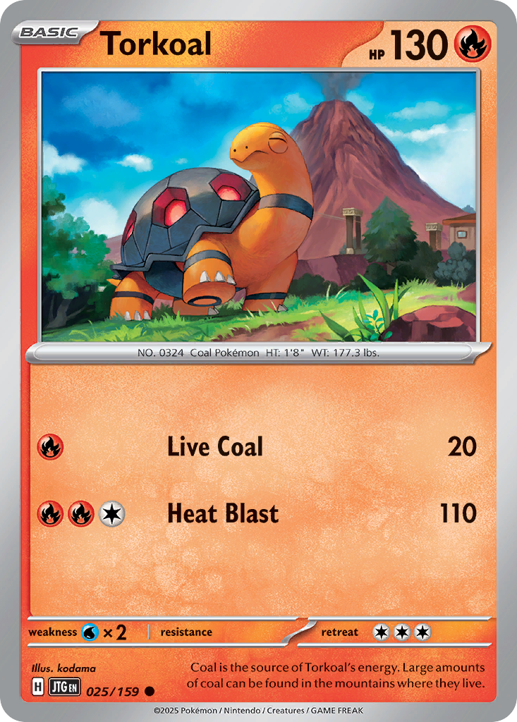 Torkoal #25 Journey Together
