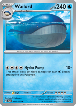 Wailord #41 Journey Together