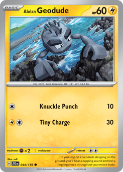 Alolan Geodude #44 Journey Together