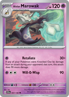 Alolan Marowak #57 Journey Together