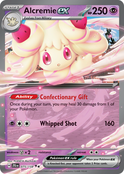 Alcremie ex #75 Journey Together