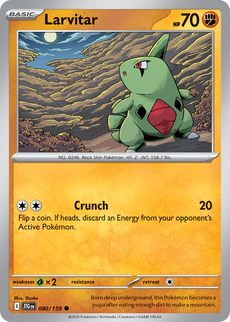 Larvitar #80 Journey Together