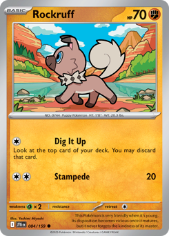 Rockruff #84 Journey Together