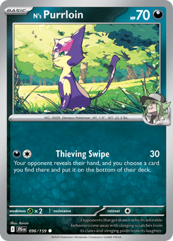 N's Purrloin #96 Journey Together