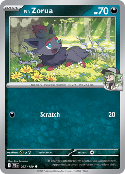 N's Zorua #97 Journey Together